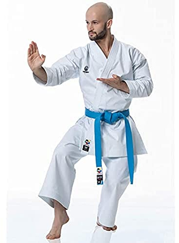 Tokaido unisex – vuxen Kata Master Athletic Karaträkt, vit, 190 (6,0)