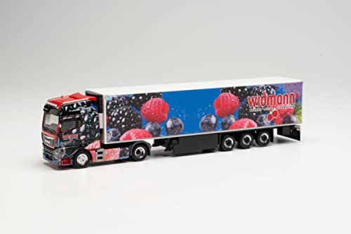 herpa 313704 Man Man TGX XXL Euro 6c Cooler Case Saddle Train Fruit Widmann Model Car, Miniature Models, Small Model, Collector's Item, Detailed, Multi-Coloured