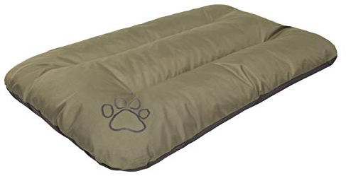 PillowPrim Hundematratze Hundesofa Liegen Hundekissen Sofa Matratze Hundekorb Bett Tierbett Weich Haustierbett Hundeliegen Kissen R2-100 x 70 cm Grün