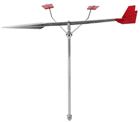 Yuecoom Banderuola in Acciaio Inossidabile, Indicatore di direzione del vento a banderuola in acciaio inossidabile 304 per barche a vela