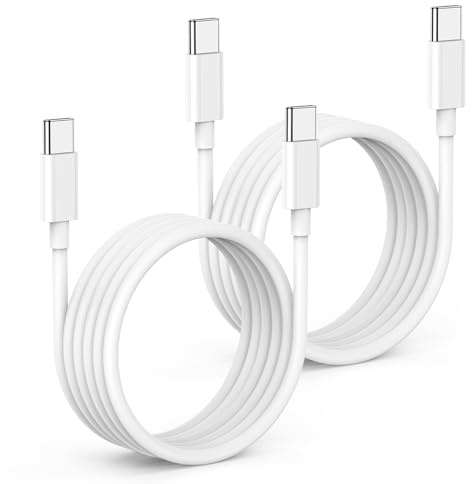 USB C Kabel 1M, 2Pack 60W USB C auf USB C Ladekabel Schnellladekabel für Apple iPhone 17/17 Pro/16/16 Pro/16 Pro Max/15 Pro/15 Pro Max/15 Plus,MacBook Pro Air, iPad Pro/Air