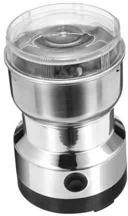 Ciieeo Moulin à Café Électrique Portable Broyeur à Grains Acier Inoxydable Pour Café Expresso Et Mouture De Céréales