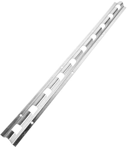 Garneck Vorhang-Hardware Vinyl Gardinenstangenaufhänger Und Halterungen Für Streifenvorhänge Gardinenklammern Und Türvorhangaufhängung Schienenverbinder Für Einfache Montage