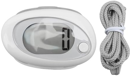 3D -podomètre étape compteur de pas numérique podomètre poche étape traceur pour la course à pied exercice de course compact silencieux précis avec clip cordon plastique 56G