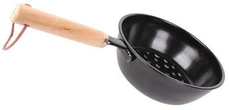 Zymoplas Charcoal Pot Basket Lighter Grill Canister BBQ Tool Bottom Hollow Pan-Shape Anti-Scald Family Dinner Camping Supplies