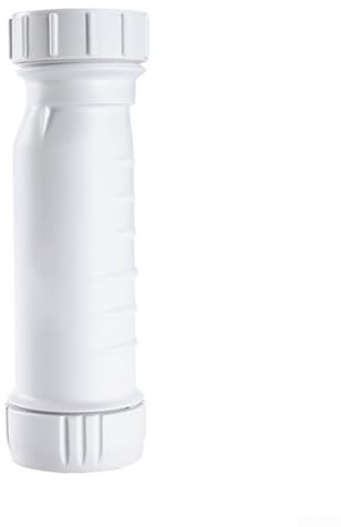Niceminiwall Waterless Self Sealing Waste Valve Inline Trap for Bath Basin Caravan RV and Boat, Blocking ABS Inline Plumbing Fitting for Horizontal or Vertical