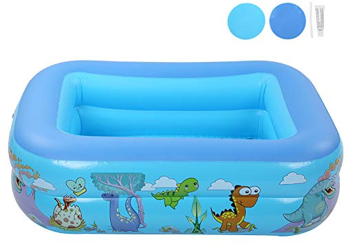 Large Size Inflatable Swimming Pool Summer Water Playing Cool Bathtub for Baby Toddler Adults