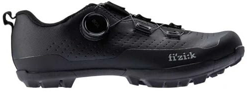 Fizik Unisex Atlas Radschuhe, Black-Black, 43