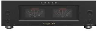 ONKYO M-80 Finale di Potenza Stereo, Classe AB, 150W per Canale, Nero
