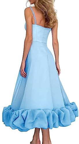 Elegante vestido de noche para mujer con espalda descubierta, diseño envolvente para ocasiones festivas