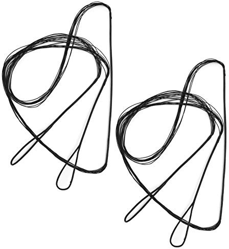 AKLOSIPY 12 Trådar Traditionell Recurve Bågsträng Polyester Ersätt Tillbehör för Bågskytte