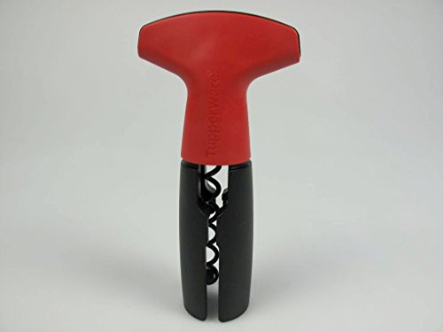 TUPPERWARE P 21249 Tire-bouchon en forme de bouteille Rouge/noir