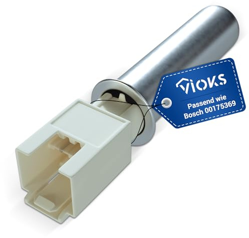 Temperaturfühler Ersatz für Bosch 00175369 NTC Sensor Heizung Fühler Thermostat Heizelement-Fühler Temperatursensor Thermofühler Thermosensor Ersatzteile Zubehör für Waschmaschine Waschtrockner