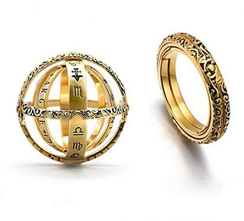 ShFhhwrl Modischer Ring Ring Size Adjuster for Loose Rings Sterne Ringe Für Frauen Retro Silber Farbe Geometrische Sun Opening Knuckle Unis