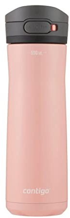 Contigo Jackson Chill drinks bottle, large BPA-free stainless steel water bottle, 100 % leakproof, keeps drinks cool for up to 24 hours; insulated bottle for sports, cycling, jogging, hiking, 590 ml