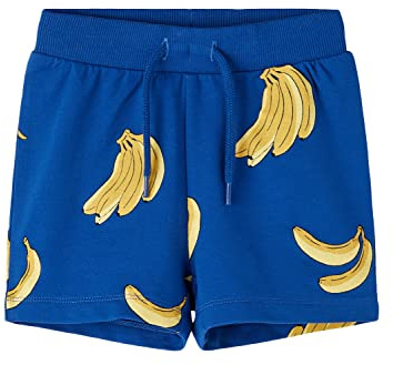 NAME IT Boy's NMMDIMITRI Sweat UNB Shorts, Surf The Web, 110, Surfa på webben, 110 cm