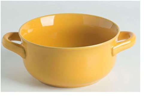 Ciotola for cereali, scodella for zuppa, scodella for tè, scodelle grandi for zuppa in ceramica con doppio manico, ciotole da portata in porcellana da 30 once Ciotola for cereali da colazione impilabi