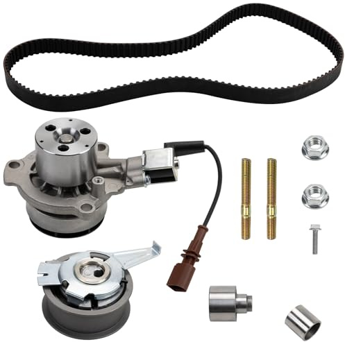 Taesayl KP15678XS Zahnriemensatz Timing-Werkzeugsatz Wasserpumpe Wasserpumpensatz für VW AUDI SEAT Golf VII (2012–2020) Passat (2014–2024) A3 Q5(2015–2020) A4, K015678XS