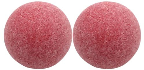 PAMINGONO 2stücke Frosted Tischfußball Bälle Austauschbare Mini Fußball Zubehör Für Tischkicker-Spiele Für Spannende Wettkämpfe Und Entspannende Freizeitaktivitäten