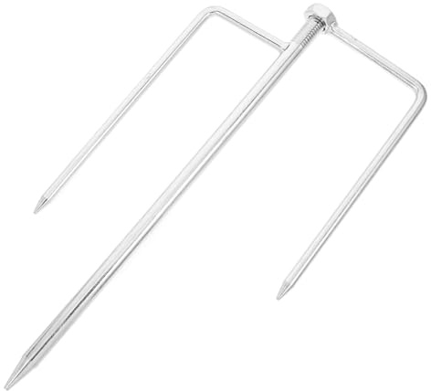 Abaodam De Tierra para Sombrilla De Resistente Soporte Metálico para Sombrilla De Pesca De Tierra De Playa De Exterior