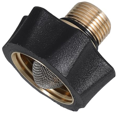 LIOOBO Sortie Eau pour Nettoyeur Haute Pression Raccords De Sortie avec Embout Mâle Pouce Et Embout Femelle Pouce Adaptateur De Tuyau pour Eau De Rechange pour Usage Domestique Et