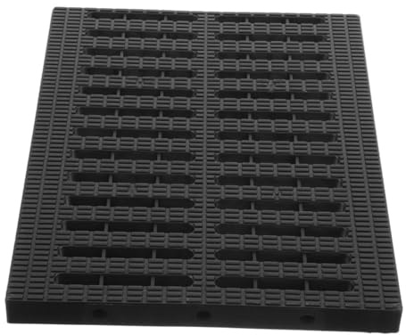 Gatuida Plastic Gutter Cover for Kitchen Outdoor Drain Grate Replaceable Trench Cover Sturdy Material for Floor Drain and Backwater Valve Protection