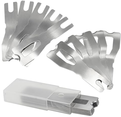 20 Pcs Blades Compatible with Vinyl Flooring Trimming Skiving Knife, Fit welding skiving knife