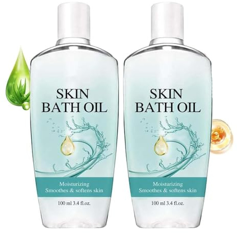 Skin So Softs Original Badeöl, Original Badeöl für Frauen, Feuchtigkeitsspendend, Glättet und Macht Trockene oder raue Haut weich, 100 ml