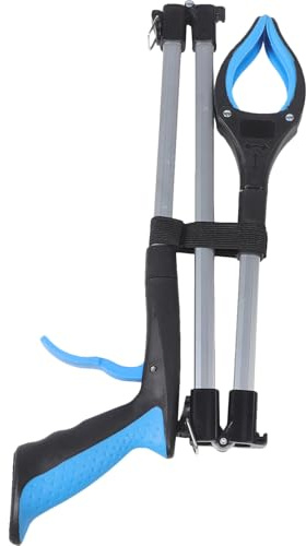 CHICAMPERA Pinza Recogedora Plegable para Basura Herramienta de Agarre Multiusos para Hogar y Exteriores Diseño Compacto para Personas Mayores y Limpieza Fácil