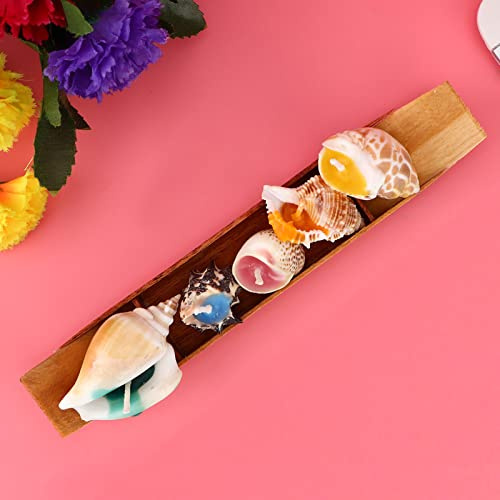 ZAWELIYO Ensemble de Bougies Conque Parfumées Naturellement, Calme les émotions et Soulage le Stress, Longue Durée de Combustion, Idéal pour la Relaxation en Aromathérapie