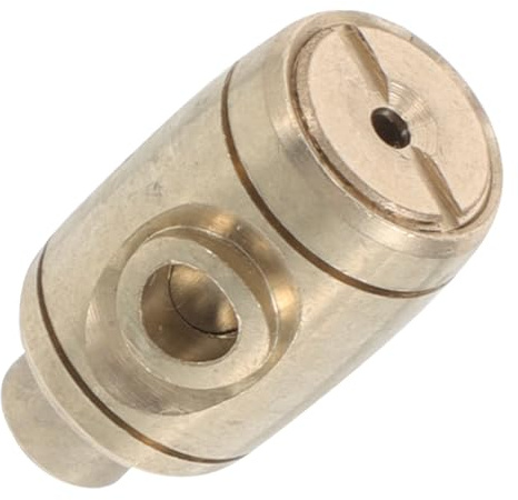 SILENRADAWN Musical Instrument Repair Parts White Copper Trumpet Water Key One Piece Design Easy Operation Press to Drain for Trumpet Maintenance