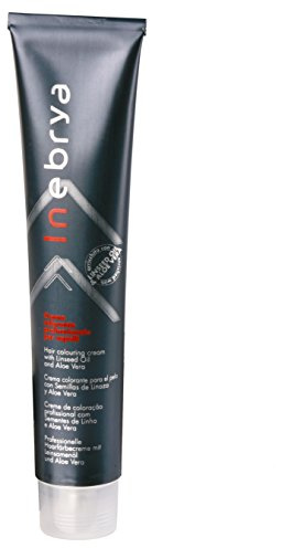 Permanente Haarfärbecreme mit Leinsamen und Aloe Vera, 100ml Inebrya (- grüne Korrektur)