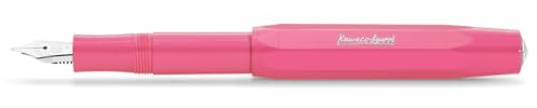Kaweco SKYLINE SPORT Füllhalter Pink I Premium Füllfederhalter für Tintenpatronen mit hochwertiger Stahlfeder 13 cm I Federbreite: M (Medium)