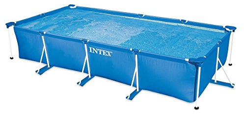 Intex 28274 Piscina Rettangolare, con Pompa Filtro, 450 x 220 x 84 cm, 2282 litri