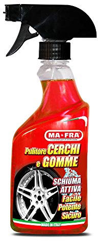 HT MAFRA PULITORE Spray Schiuma Cerchi GOMME pulisce Lucida Protegge Lava Auto Moto MA fra