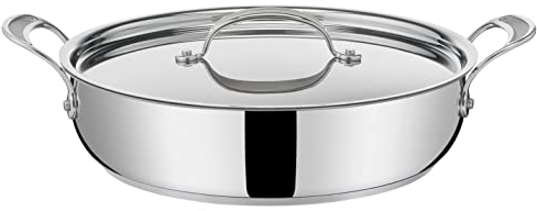 Tefal Jamie Oliver Cooks Classic Stainless Steel 30cm Shallow Pan