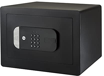 Yale YRSF-MD-CB1-BLK - Caja fuerte inteligente con Wi-Fi, color negro