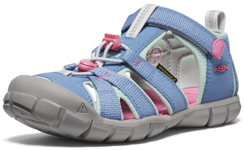 KEEN Tjej Seacamp Ii CnxClosed Toe sandaler, Koronett blå het rosa, 11 UK Child