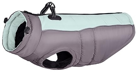 FUNAT Winter Hundebekleidung, Verdickte Warme Hundeweste, Wasserdichte Hundejacke, Hund Herbst Winter Warmer Mantel für mittlere große Hunde