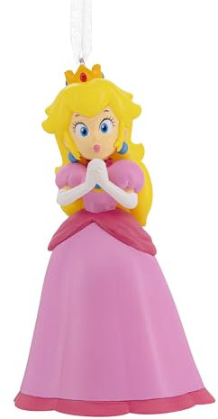 Hallmark Nintendo Super Mario Princess Peach Christmas Ornament