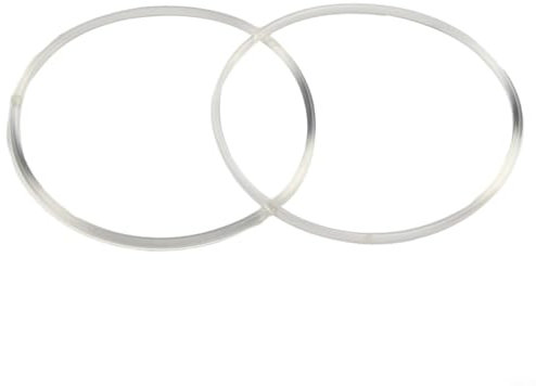 Entgoinggo Sander Belt, 2 pcs White Rubber Sander Belt Fit for CMEW231, DCW210B, DCW210P1, DWE6420, DWE6421