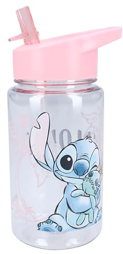 Vadobag STITCH Bouteille à boire 450 ml en plastique pour boissons Disney Lilo et Stitch