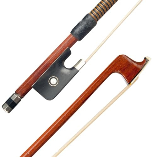 principiantes arco de violín Arco De Viola Palo De Madera Brasileño Arco De Ébano Adecuado Para Accesorios De Violín De Ojo De Viola De 15 ''16''