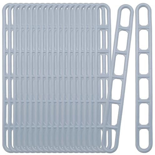 Cisolen 20 correas de goma para toldos de caravana, bandas de escalera de goma de 6 agujeros, elemento tensor, camping