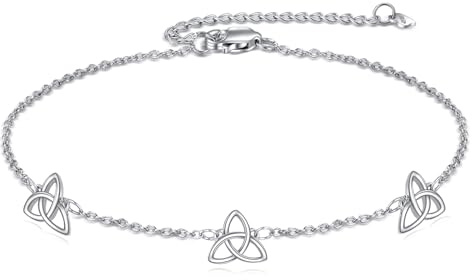 VONALA Keltischer Knoten Armband für Frauen 925 Sterling Silber Irisch Keltisches Armband Geschenke für Sie