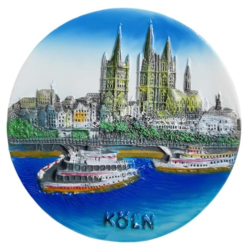Kühlschrankmagnet Köln Deutschland Reise Souvenir Kühlschrank Dekoration Magnetaufkleber Basteln 3D
