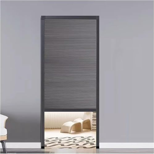 Falttür ohne Bohren zum Herunterziehen, schalldicht und langlebig, perfekt für Schlafzimmer, Balkon, Studio-Apartments