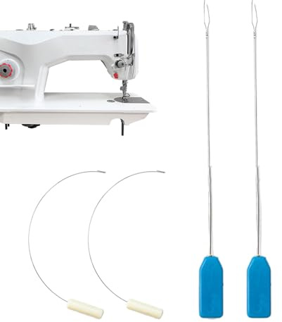 Overlock Needle Threader Set - Overlock Loop Threader Needle Guide Tool Compact Design Portable Easy To Use Accessory Help Durable | E Solution
