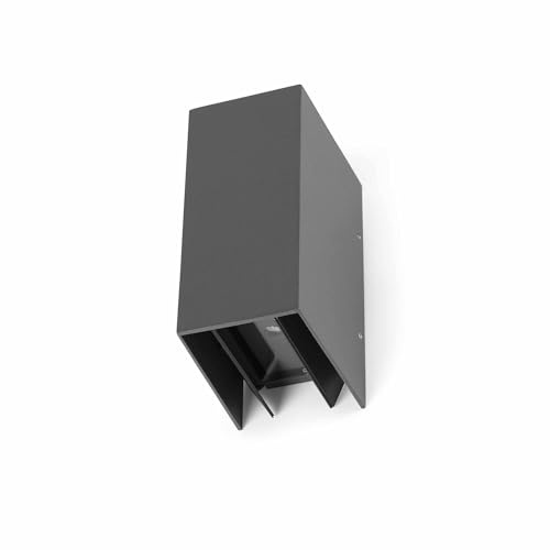 Faro Barcelona 70634 - BLIND Lampada da parete grigio scuro