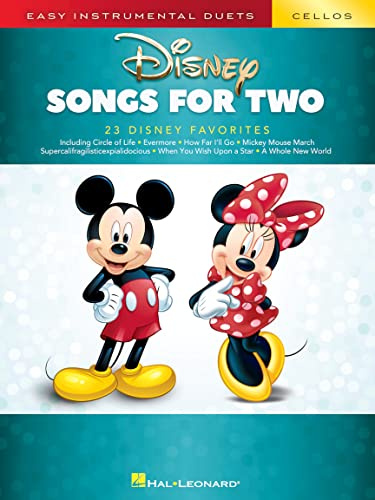 Disney Songs: Easy Instrumental Duets - Two Cellos